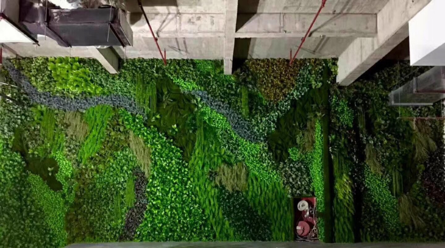 定制仿真植物墙