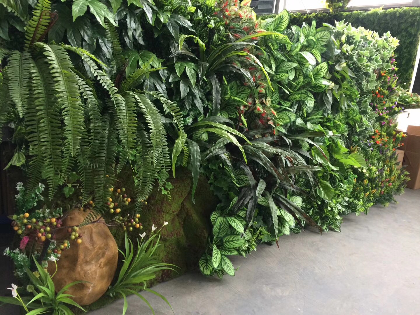 定制仿真植物墙
